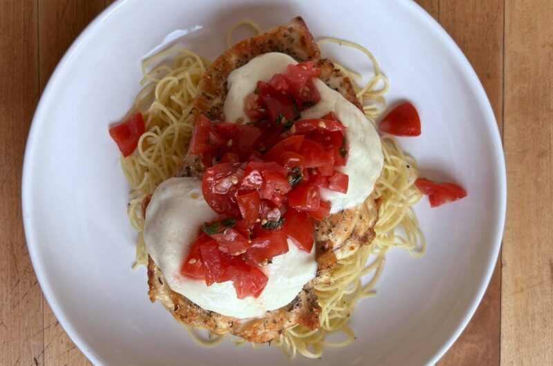 Easy Air Fryer Bruschetta Chicken