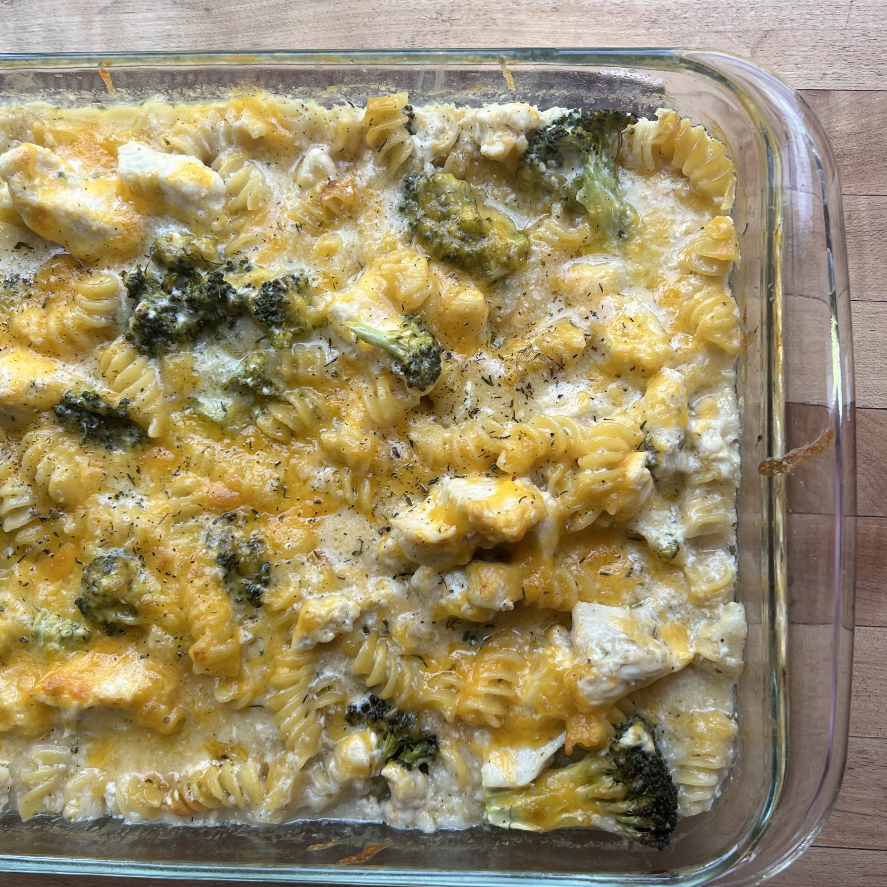 Cheesy Chicken Broccoli Bake